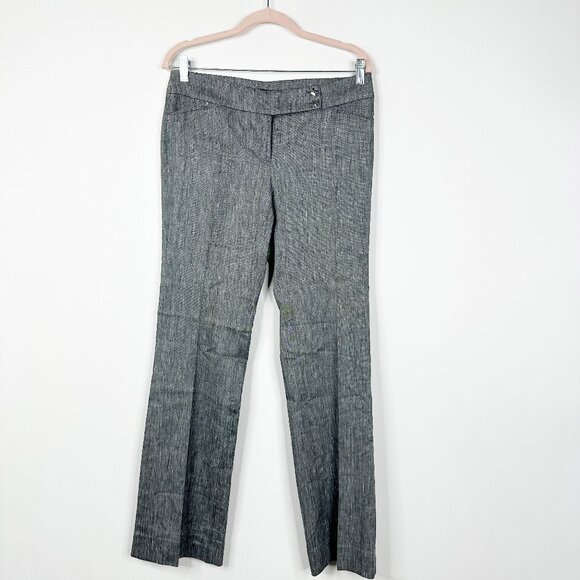 2/$30  White House Black Market Modern Boot Trouser Mid-rise Gray 2R #A0759 - Picture 3 of 7